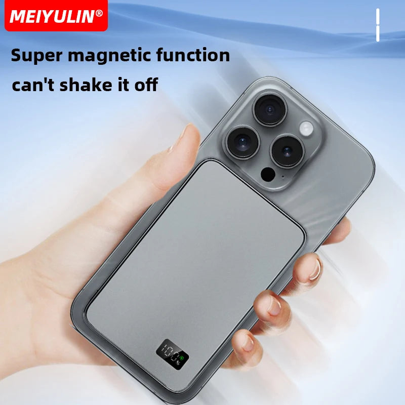 Thin Magnetic Power Bank 10000mAh